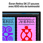 Écran PC Apple 27" LED - Studio Display - Verre nano-texturé -  Kit de montage VESA - Autre vue
