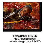 Écran PC Apple 27" LED - Studio Display XDR - Verre standard - Kit de montage VESA - Autre vue