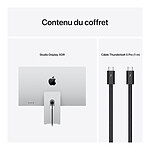 Écran PC Apple 27" LED - Studio Display XDR - Verre nano-texturé - Support à inclinaison et hauteurs réglables - Autre vue