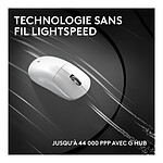Souris PC Logitech G Pro X Superlight 2c - Blanc - Autre vue