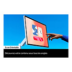 TV Samsung The Movingstyle UE27LSM7FAX - Autre vue