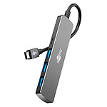 Hub USB Goobay Hub Slim USB-C vers 1 port USB-C 3.0 + 3 ports USB-A 3.0 - Autre vue