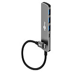 Hub USB Goobay Hub Slim USB-C vers 1 port USB-C 3.0 + 3 ports USB-A 3.0 - Autre vue