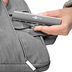 Hub USB Goobay Hub Slim USB-C vers 1 HDMI 1.4, 2 USB-C 3.0, 1 USB-A 3.0, 1 USB-A 2.0, 1 RJ45, 1 SD et 1 microSD - PD 100W - Autre vue