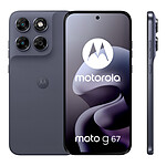 Smartphone Motorola Moto G67 Gris - 256 Go - 4 Go + Moto Buds 2 - Autre vue