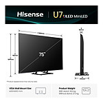 TV Hisense 75U79Q - TV 4K UHD HDR - 189 cm - Autre vue