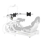 Support d'écran simracing Fanatec GT Cockpit Triple Monitor Expansion Kit - Blanc - Autre vue