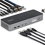 Station d'accueil PC portable StarTech.com Station Accueil USB-C Triple Ecran - Autre vue