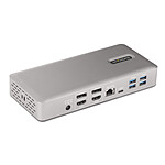 Station d'accueil PC portable StarTech.com Station d'accueil Thunderbolt 4 quadruple affichage 4K 60 Hz - Power Delivery 98 W - Autre vue