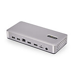 Station d'accueil PC portable StarTech.com Station d'accueil 10-en-1 USB4 double affichage 4K 60 Hz - Power Delivery 100 W - Autre vue