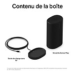 Enceinte sans fil Sonos Play Noir - Enceinte compacte  - Autre vue
