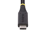 Câble USB StarTech.com Câble USB4, USB-C, 40 Gbps 8K 120Hz/4K 240Hz, ThunderBolt 4/3 avec Power Delivery 240W - M/M - 1 m - Autre vue