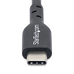 Câble USB StarTech.com Câble USB-C vers USB-C 2.0 - 60W 3A PD - 2 m - Noir - Autre vue