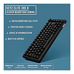Clavier PC The G-Lab Keyz Elite 300 HE - Noir - Autre vue