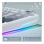 Clavier PC The G-Lab Keyz Elite 300 HE - Blanc - Autre vue