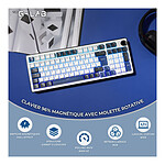 Clavier PC The G-Lab Keyz Elite 400 HE - Blanc Noir  - Autre vue