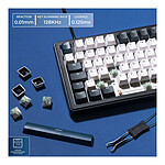 Clavier PC The G-Lab Keyz Elite 400 HE - Bleu Noir - Autre vue