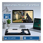 Clavier PC The G-Lab Keyz Elite 400 HE - Bleu Noir - Autre vue