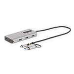 Station d'accueil PC portable StarTech.com Adaptateur multiport USB-C avec Dual HDMI - Hub USB 3 ports (167B) - Autre vue