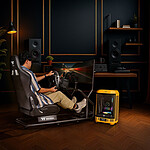 Cockpit / Siège de simracing Thermaltake GR300 - Noir - Autre vue