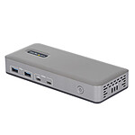 Station d'accueil PC portable StarTech.com Station d'accueil USB-C 3.1 double écran 4K / HDMI 2.1 / RJ45 / USB 3.1 avec Power Delivery 100 W - Autre vue