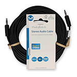 Câble Jack Nedis câble audio stéréo jack 3.5 mm M/M - 10 m - Autre vue