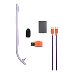 Casque micro JBL Quantum 650 - Violet - Autre vue