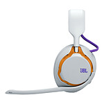 Casque micro JBL Quantum 650 - Blanc orange - Autre vue