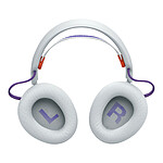 Casque micro JBL Quantum 650 - Blanc orange - Autre vue