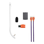 Casque micro JBL Quantum 650 - Blanc Violet  - Autre vue