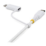 Câble USB StarTech.com Câble USB-C vers USB-C/Lightning - 1 m - Autre vue