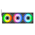 Ventilateur Boîtier Thermaltake Swafan Infinity EX12 ARGB Sync x 3 - Noir - Autre vue