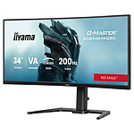 Écran PC iiyama 34" LED - G-Master GCB3484WQSU-B2 Red Eagle - Autre vue