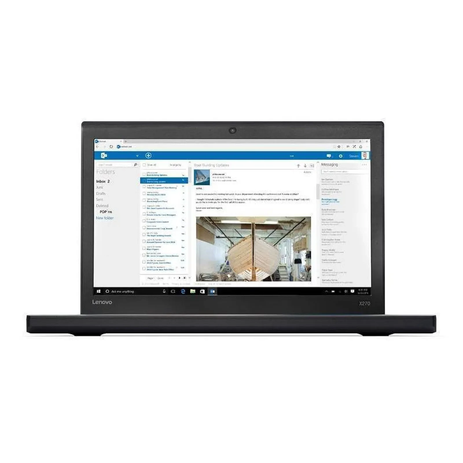 PC portable reconditionné Lenovo Thinkpad X270 · Reconditionné - Autre vue