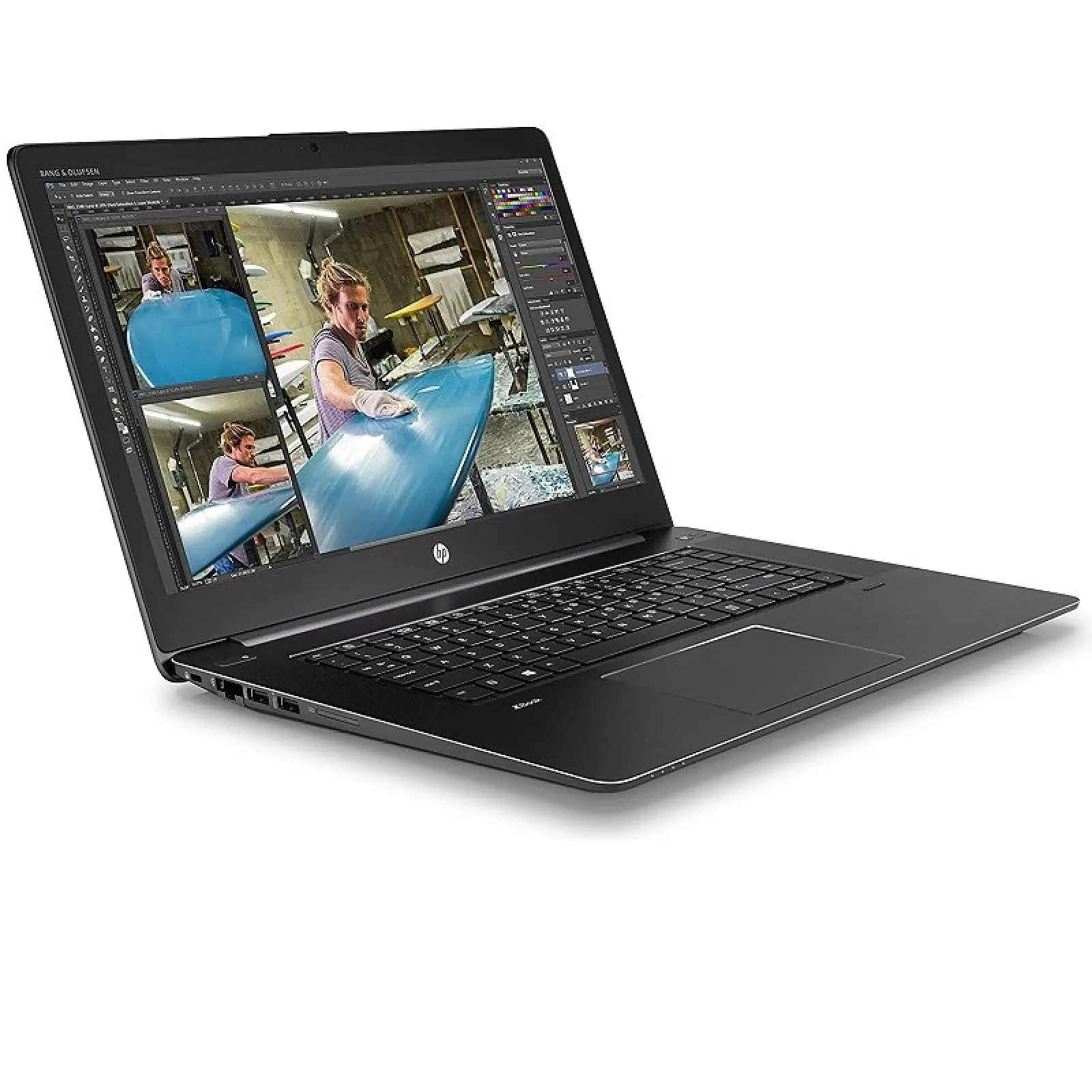PC portable reconditionné Pc portable tactile 15 pouces Full HD, Core i7, 8 Go, SSD 512 Go, ZBook Studio G3 · Reconditionné - Autre vue