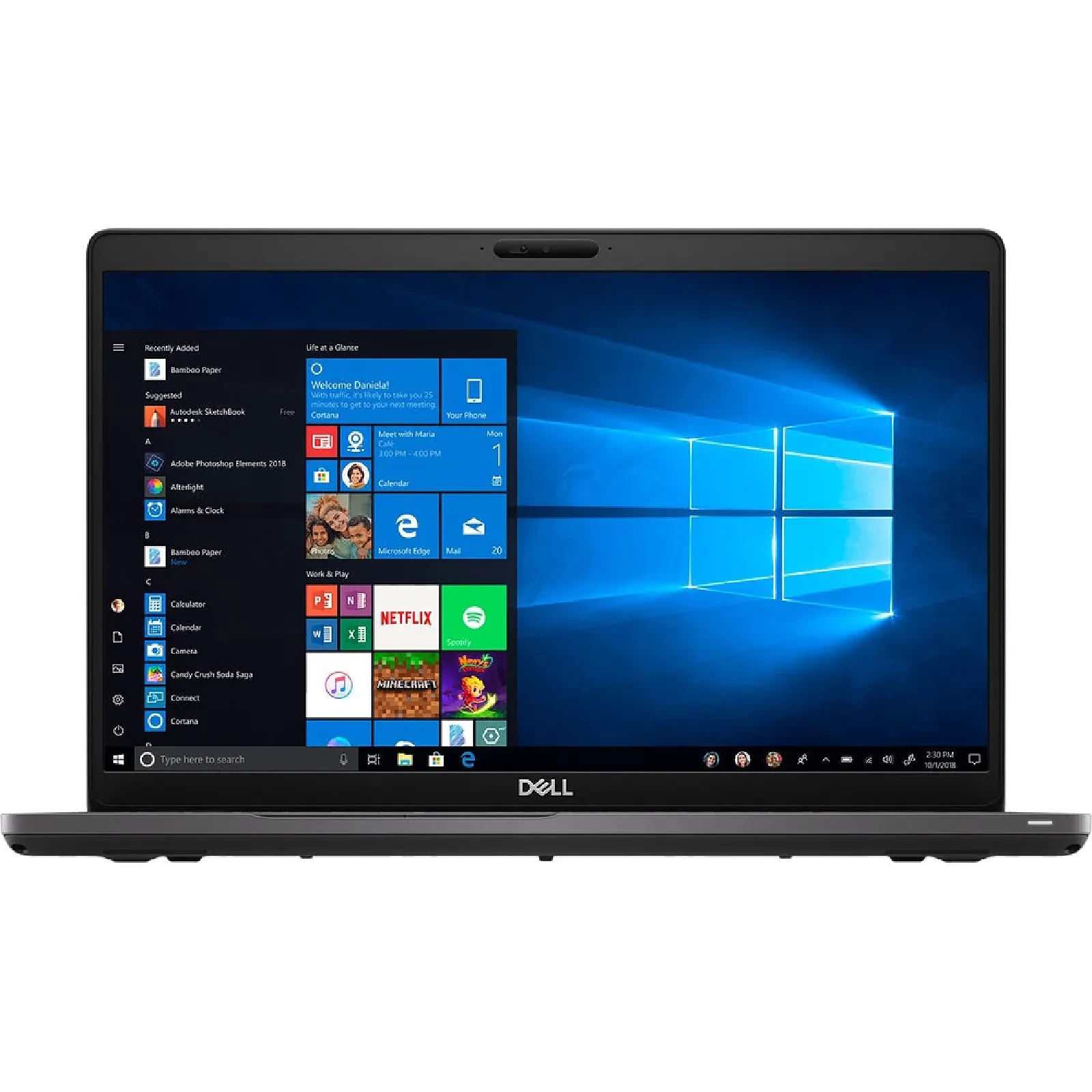 PC portable reconditionné Latitude 5500 8Go 256Go SSD 15,6" · Reconditionné - Autre vue