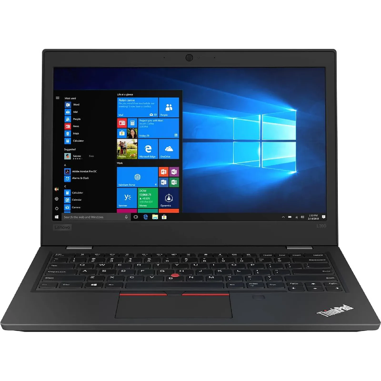 PC portable reconditionné Lenovo ThinkPad L390 (8256i5) · Reconditionné - Autre vue