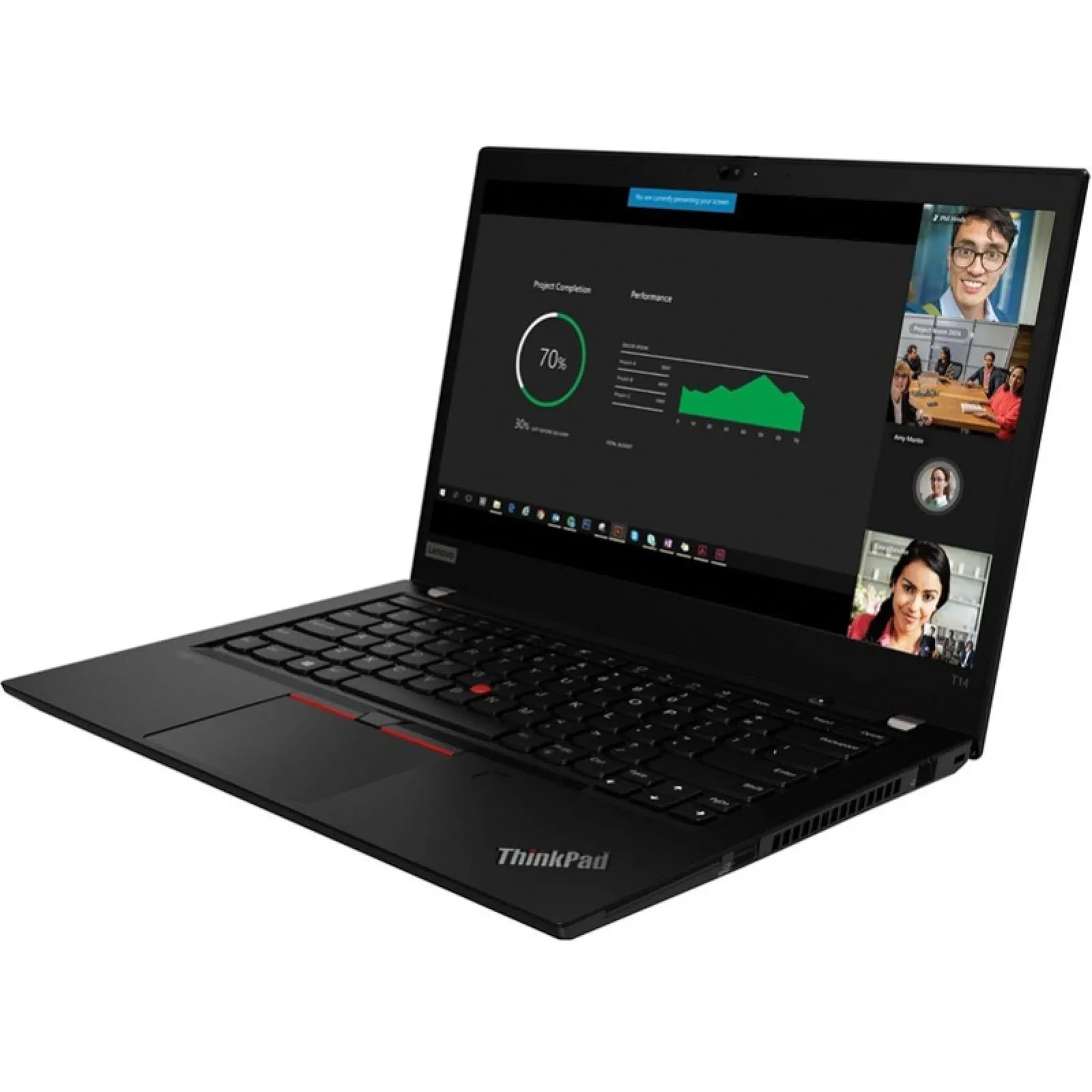 PC portable reconditionné Lenovo Thinkpad T14 Touchscreen Amd Ryzen 7 Pro 4750u 1.7ghz(20UE-S43K01) · Reconditionné - Autre vue
