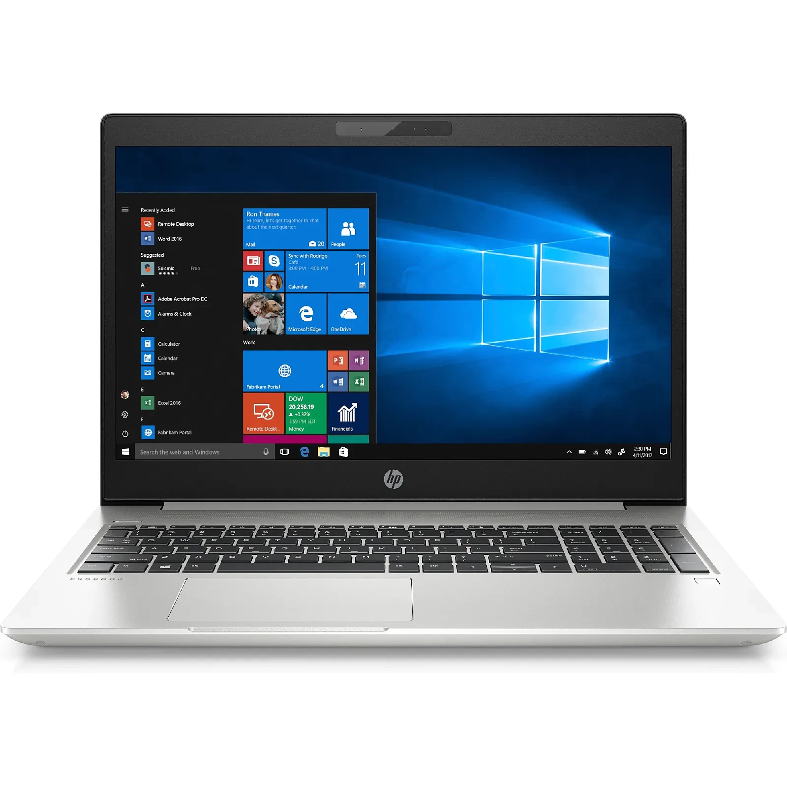 PC portable reconditionné HP Probook 450 G6 15" Core i5 1,6 GHz -  SSD 256 Go - 8 Go AZERTY - Français · Reconditionné - Autre vue