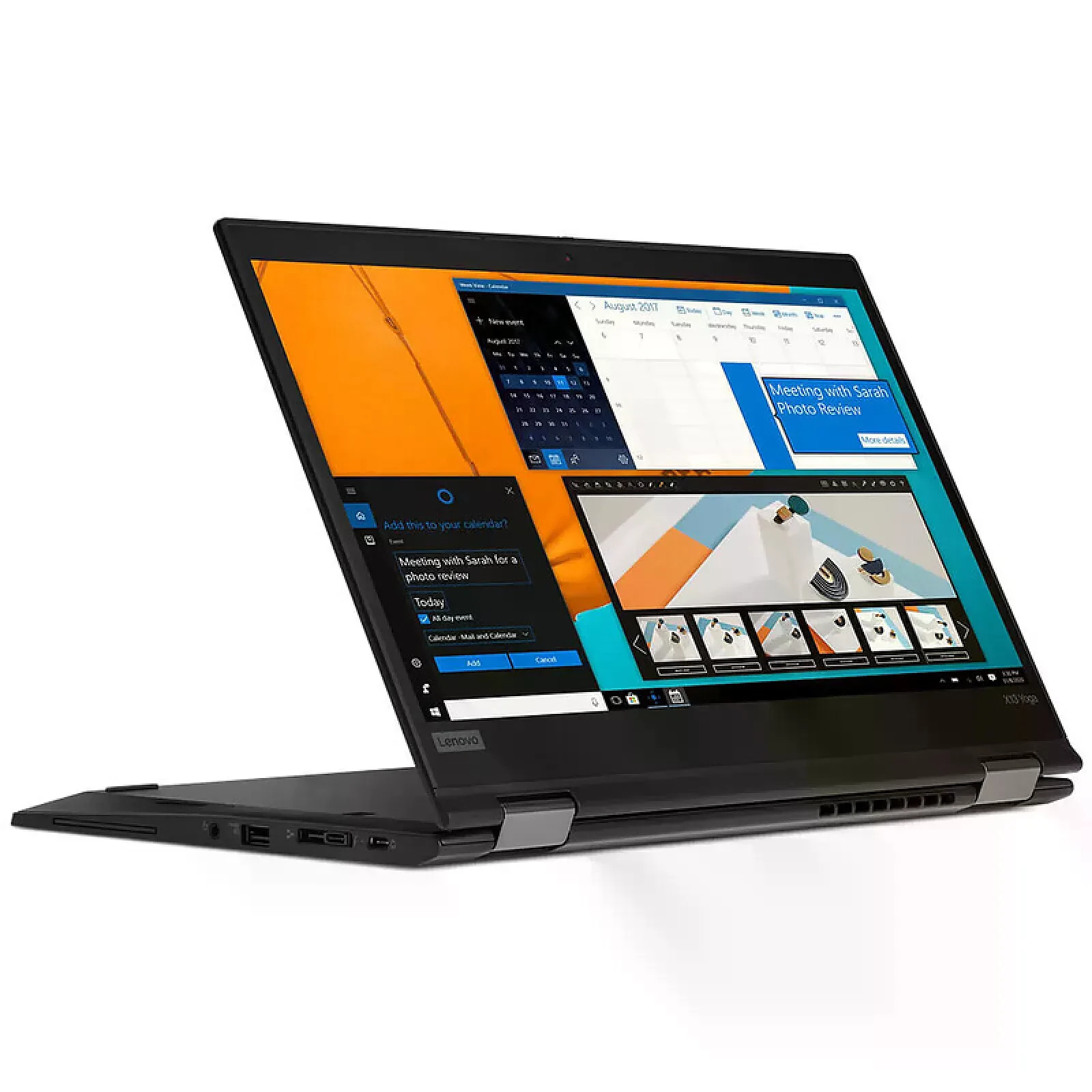 PC portable reconditionné Ordinateur portable convertible 2-en-1 ThinkPad L13 Yoga, Core i7, 8 Go, SSD 256 Go · Reconditionné - Autre vue