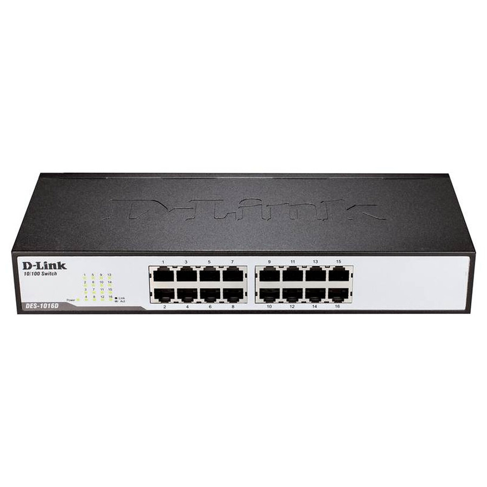 Switch et Commutateur D-Link DES-1016D - Autre vue