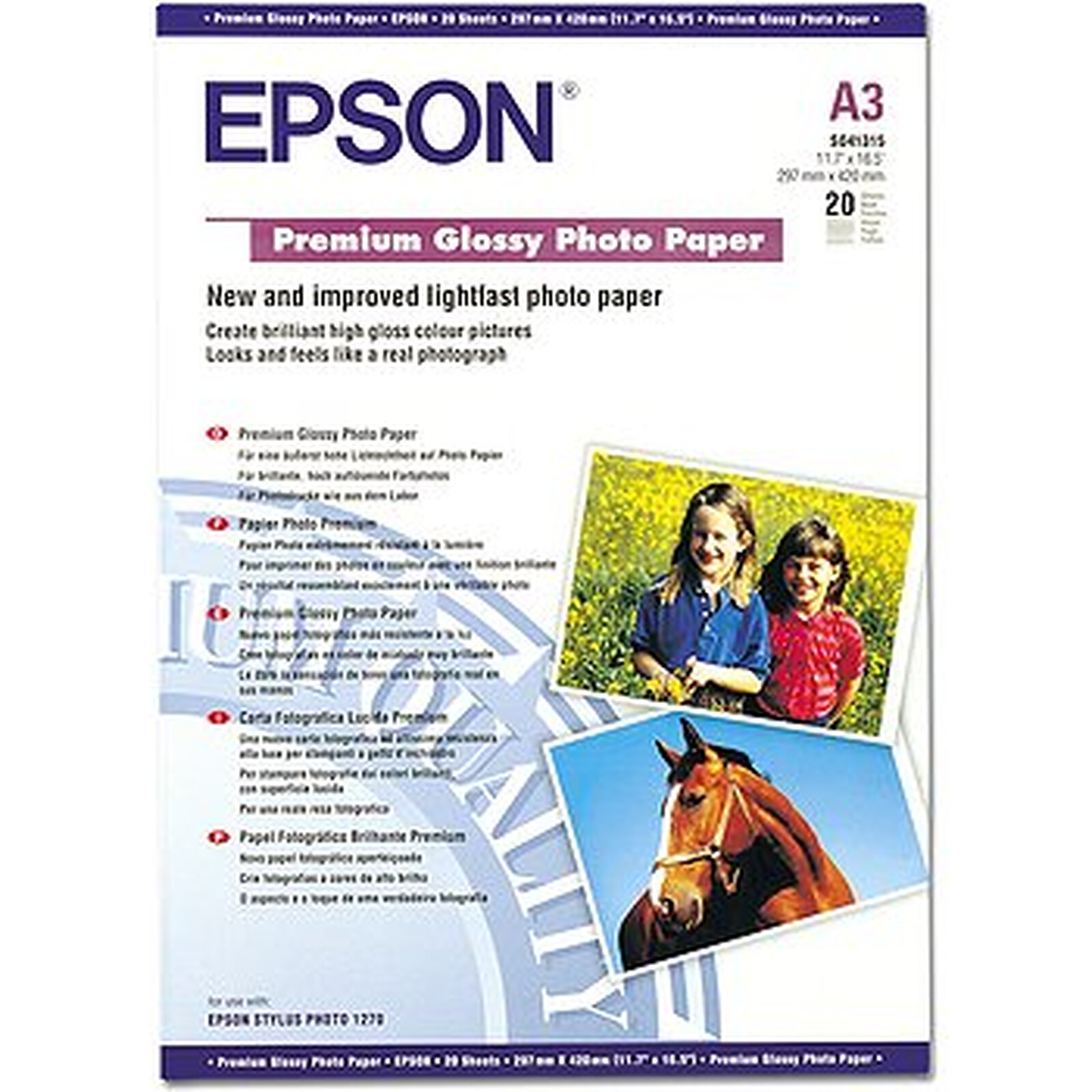 Papier imprimante Epson C13S041315 - Autre vue