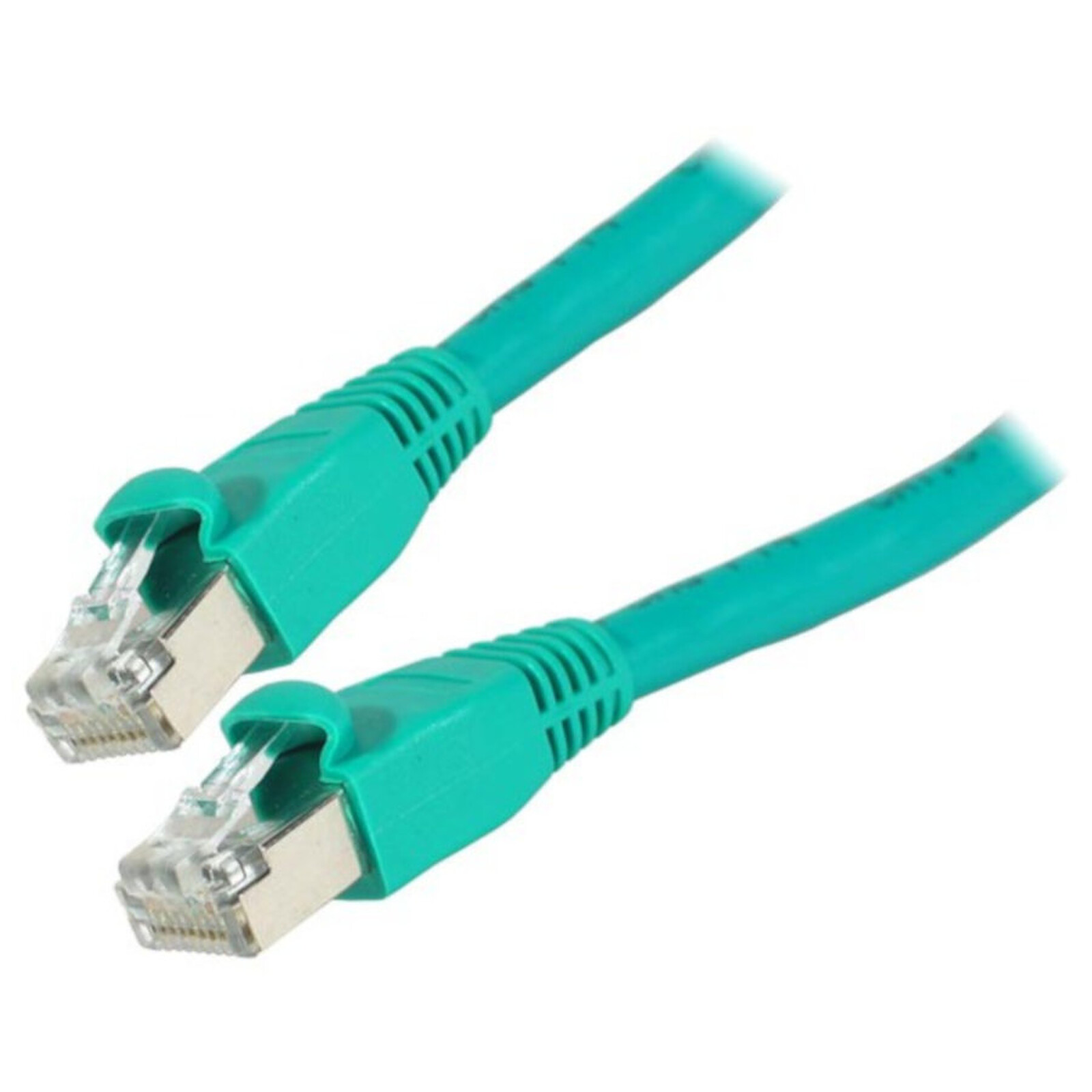 Câble RJ45 Cable RJ45 Cat 6 S/FTP (vert) - 0,5 m - Autre vue