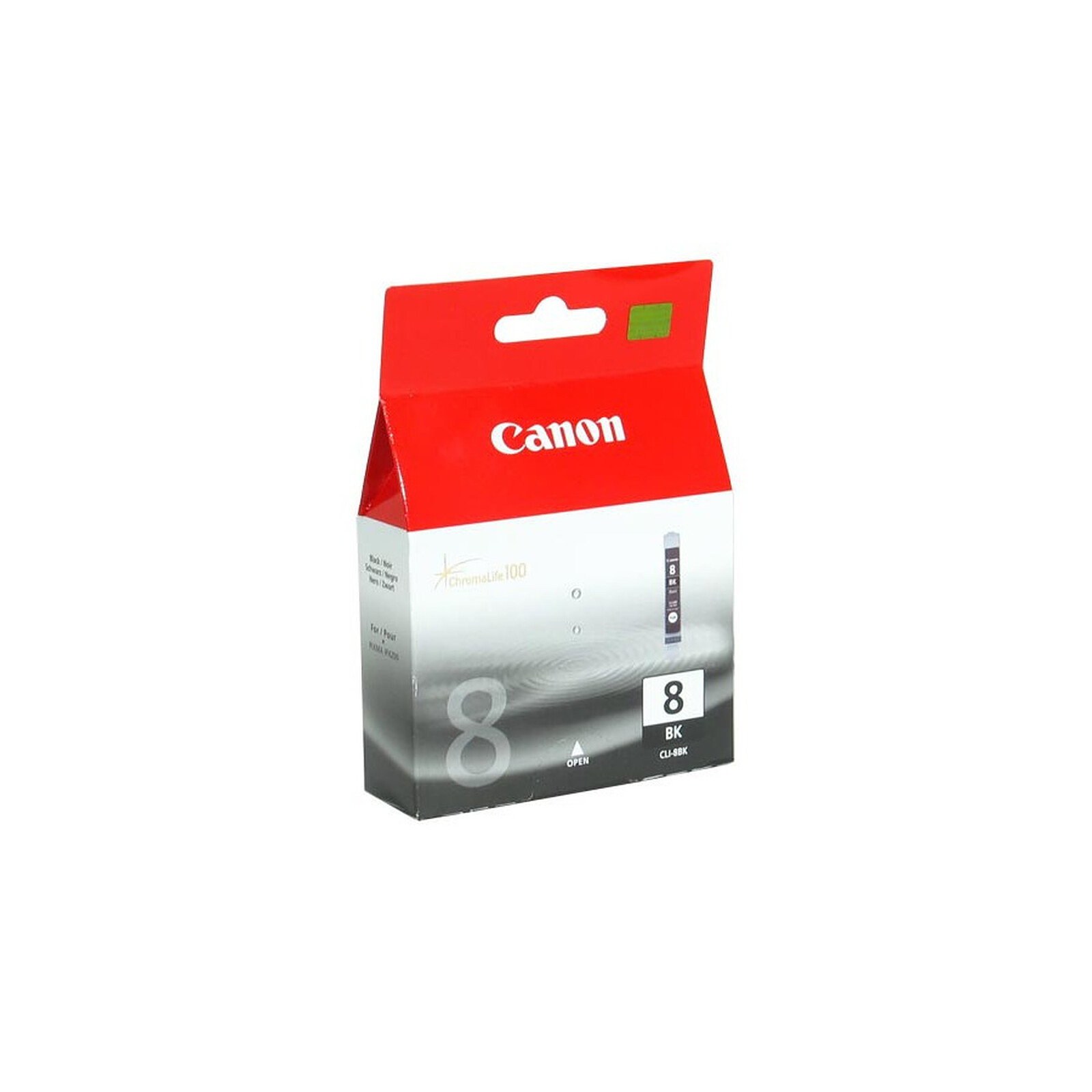 Cartouche d'encre Canon CLI-8Bk Noir - Autre vue