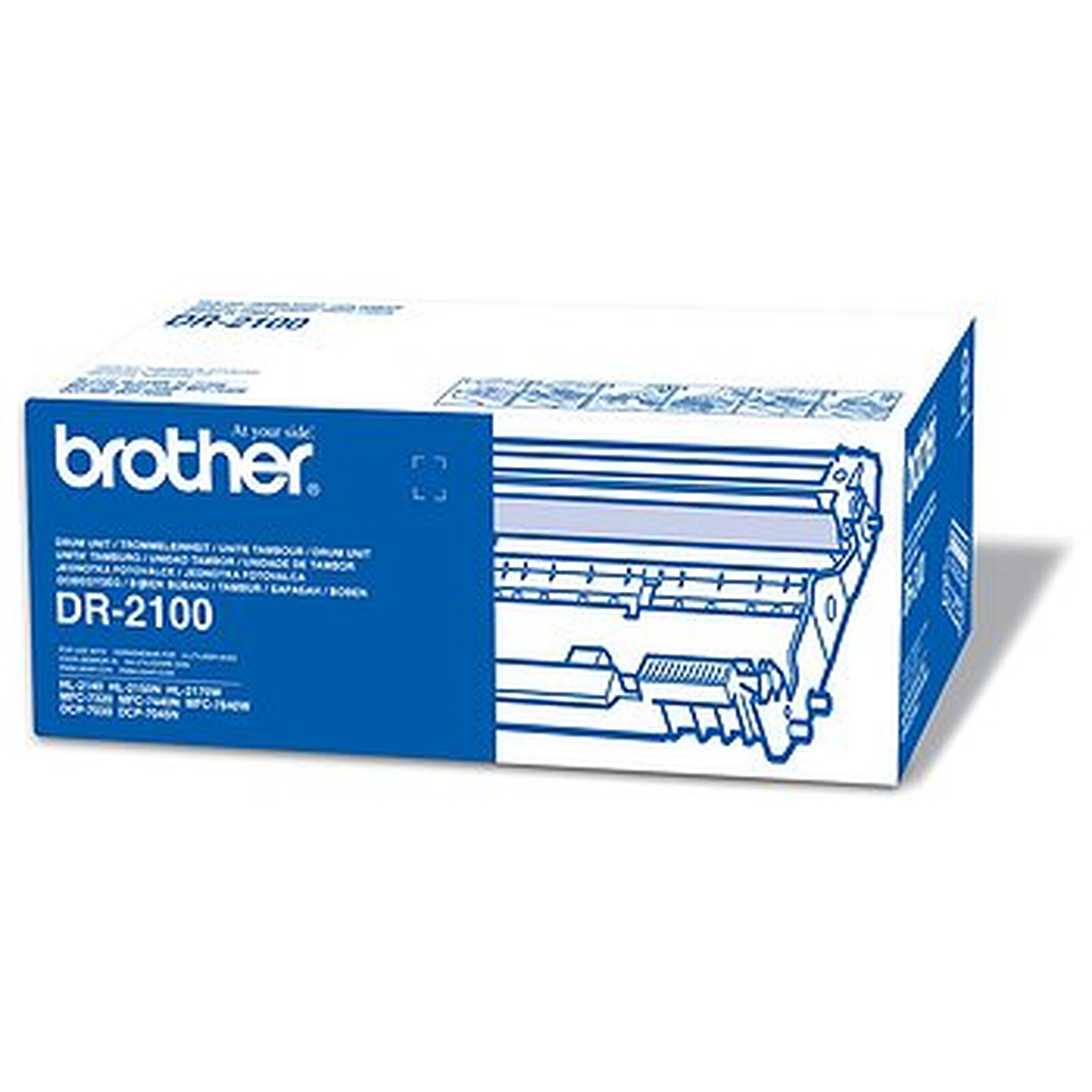 Accessoires imprimante Brother Tambour DR2100  - Autre vue