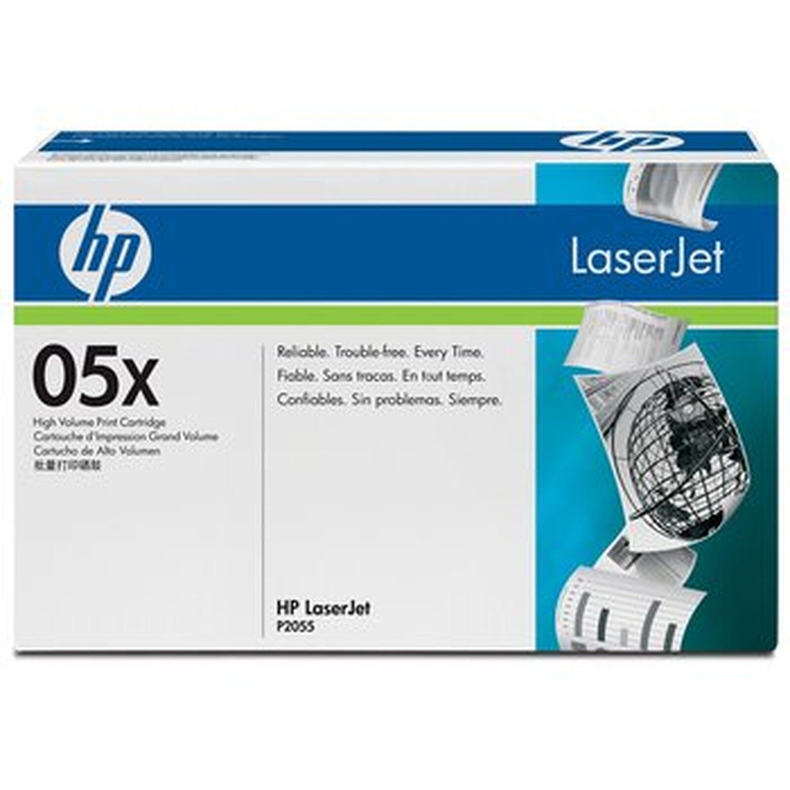Toner HP 05X (CE505X) - Noir - Autre vue