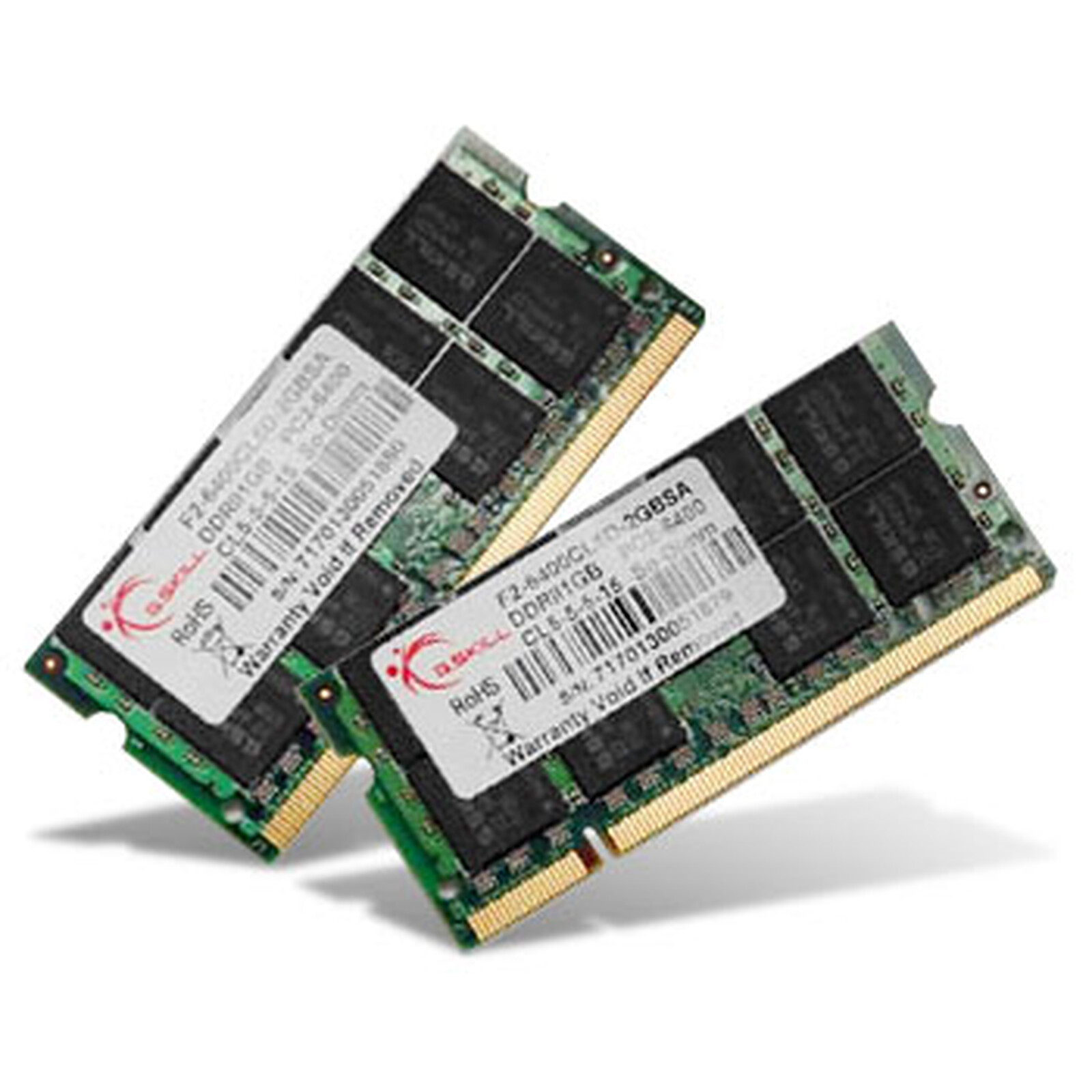 Mémoire RAM G.Skill SO-DIMM DDR3 2 x 4 Go 1333 MHz SQ CAS 9 - Autre vue