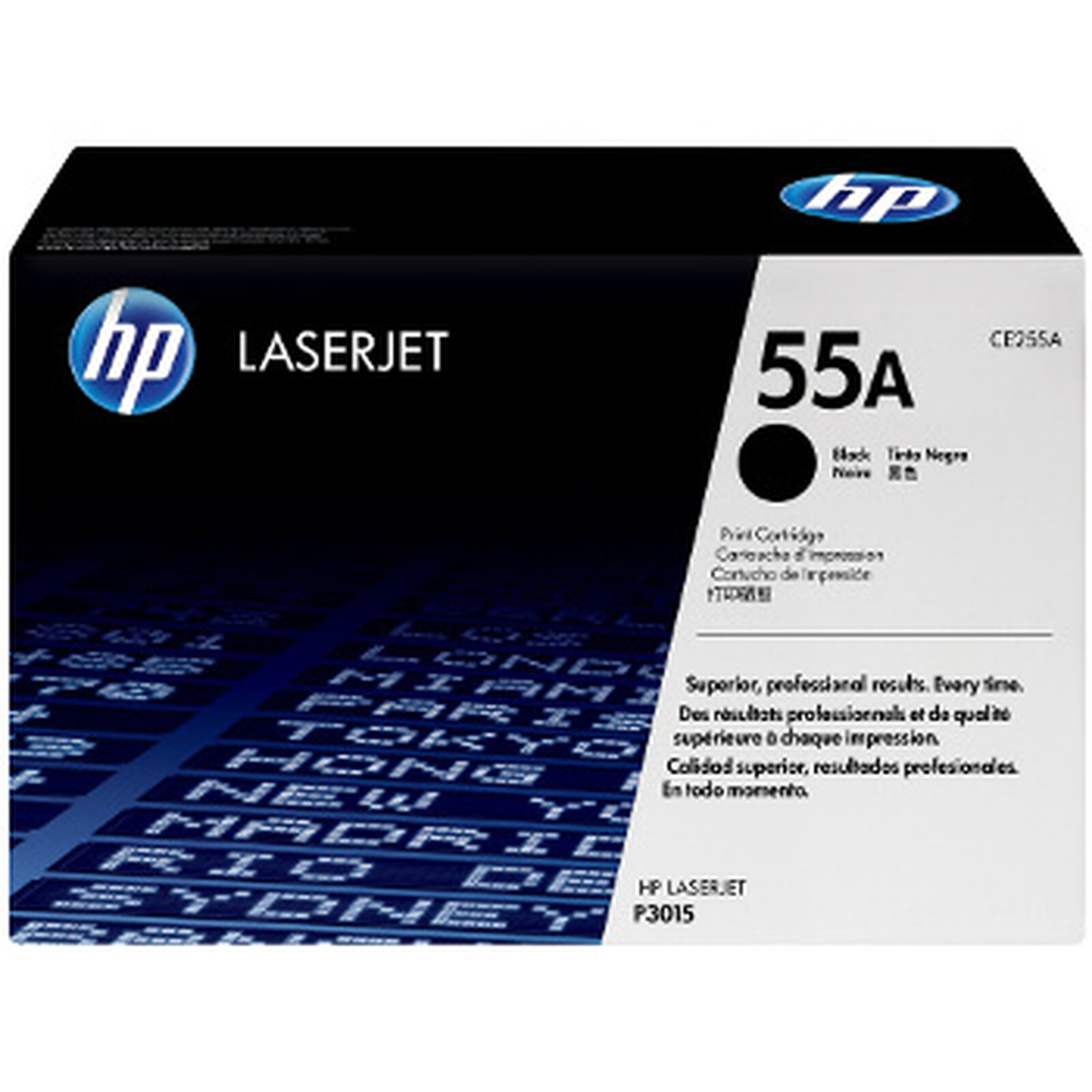 Toner HP 55A (CE255A) - Noir - Autre vue