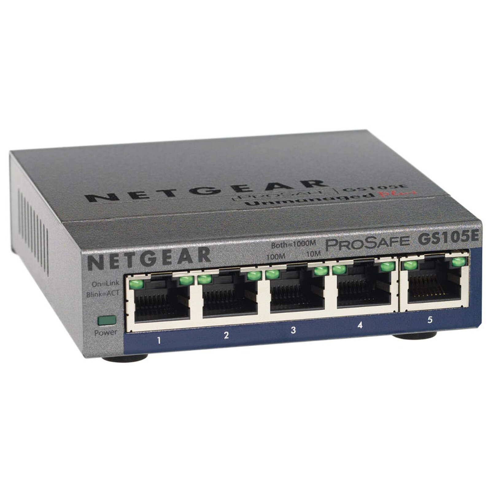 Switch et Commutateur Netgear GS105E v2 - Autre vue