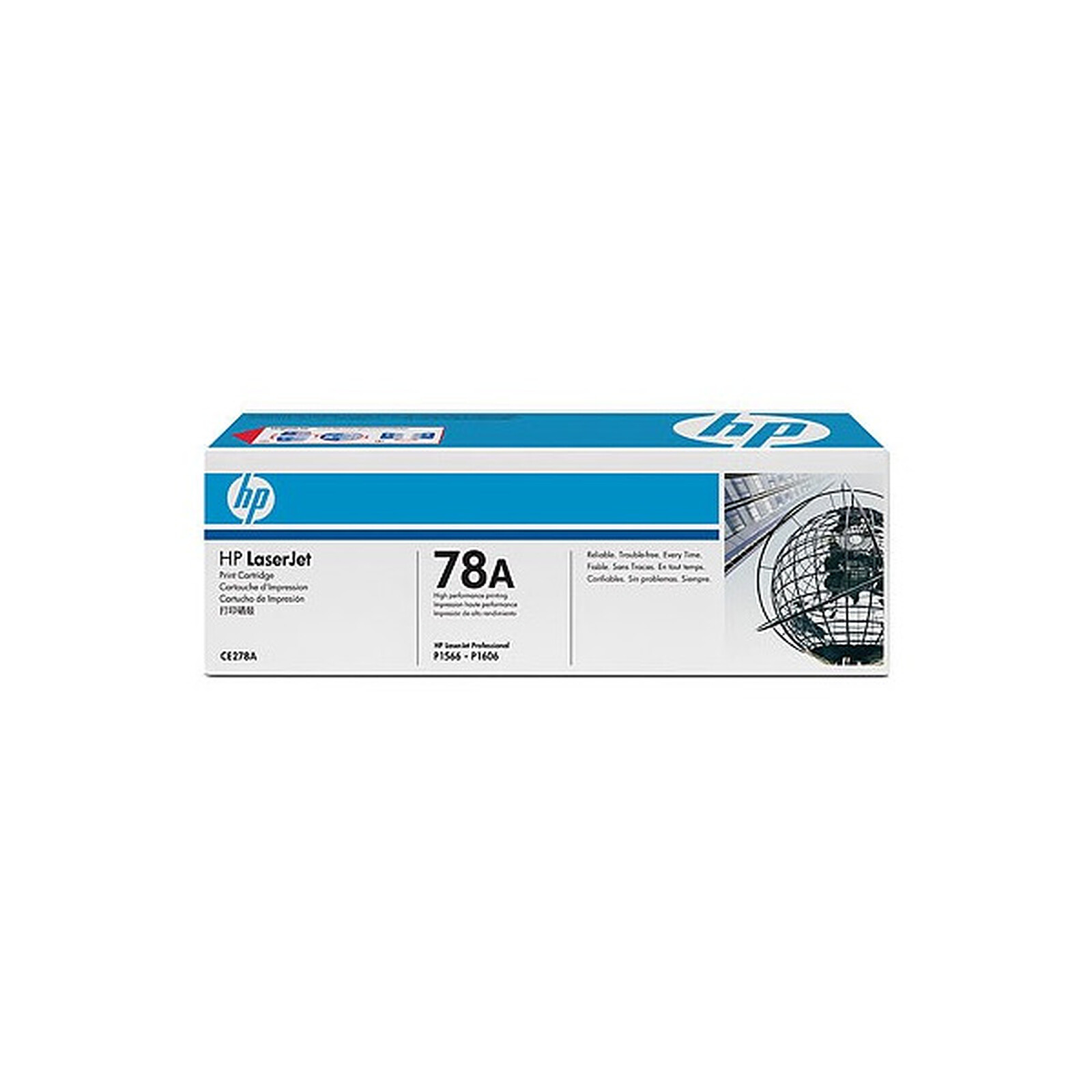 Toner HP 78A  (CE278A) - Noir - Autre vue